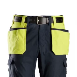 Snickers Workwear Snickers ProtecWork Hängetaschen, Hi-Vis Gelb/Navy, Herren