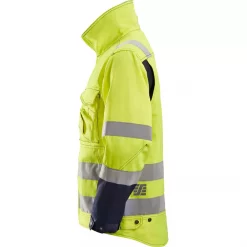 Snickers Workwear Snickers Arbeitsjacke, Hi-vis Gelb/marine, Herren -Snickers Workwear Verkäufe 120345 30