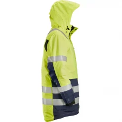 Snickers Workwear Snickers AllroundWork Winterparka, Hi-vis Gelb/marine, Herren -Snickers Workwear Verkäufe 120346 40