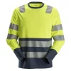 Snickers Workwear Snickers AllroundWork Langärmliges T-Shirt, Hi-vis Gelb/marine, Herren -Snickers Workwear Verkäufe 120347 10 1