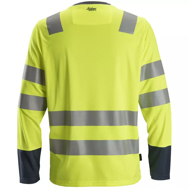 Snickers Workwear Snickers AllroundWork Langärmliges T-Shirt, Hi-vis Gelb/marine, Herren 5 Snickers Workwear Snickers AllroundWork Langärmliges T-Shirt, Hi-vis Gelb/marine, Herren – Bild 3