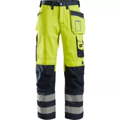 Snickers Workwear Snickers Handwerkerhose, Orange/Grau Melange, Herren -Snickers Workwear Verkäufe 120350 10 2