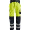 Snickers Workwear Snickers Arbeitshose, Hi-vis Gelb/marine, Herren -Snickers Workwear Verkäufe 120351 10