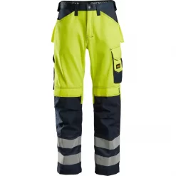 Snickers Workwear Snickers Arbeitshose, Orange/Grau Melange, Herren -Snickers Workwear Verkäufe 120351 10 2