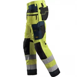 Snickers Workwear Snickers AllroundWork Handwerkerhose, Hi-vis Gelb/marine, Herren -Snickers Workwear Verkäufe 120352 30