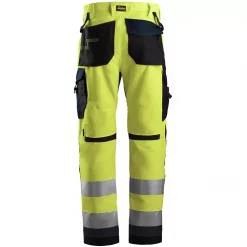 Snickers Workwear Snickers AllroundWork Arbeitshose, Hi-vis Gelb/marine, Herren -Snickers Workwear Verkäufe 120354 20