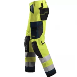 Snickers Workwear Snickers AllroundWork Arbeitshose, Hi-vis Gelb/marine, Herren -Snickers Workwear Verkäufe 120354 30