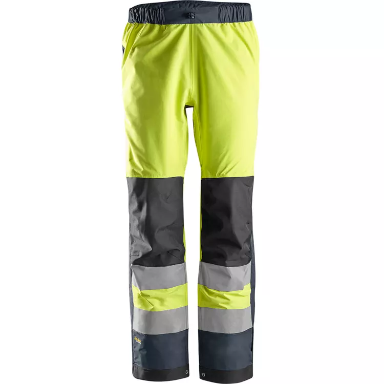 Snickers Workwear Snickers AllroundWork Shellhose, Hi-Vis Gelb /Steel Grey, Herren 11 Snickers Workwear Snickers AllroundWork Shellhose, Hi-Vis Gelb /Steel Grey, Herren – Bild 9