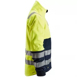 Snickers Workwear Snickers AllroundWork Fleecejacke, Hi-vis Gelb/marine, Herren -Snickers Workwear Verkäufe 120362 40