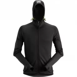 Snickers Workwear Snickers FlexiWork Fleecepullover, Schwarz, Herren