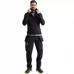 Snickers Workwear Snickers FlexiWork Fleecepullover, Schwarz, Herren -Snickers Workwear Verkäufe 121572 20