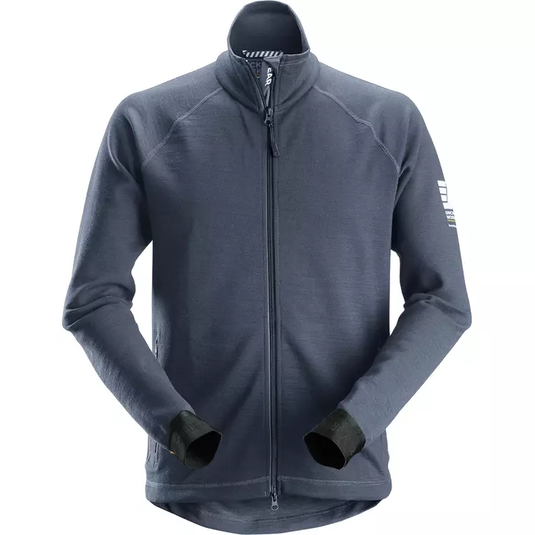 Snickers Workwear Snickers AllroundWork Cardigan, Dunkel Blaumeliert, Herren 3 Snickers Workwear Snickers AllroundWork Cardigan, Dunkel Blaumeliert, Herren