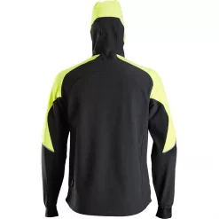 Snickers Workwear Snickers FlexiWork Hoodie, Schwarz/Neon Gelb, Herren -Snickers Workwear Verkäufe 121602 20