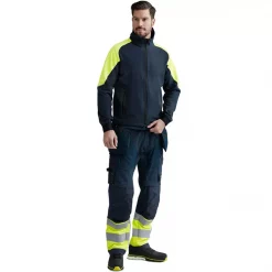Snickers Workwear Snickers FlexiWork Arbeitsjacke, Marine/Neon Gelb, Herren -Snickers Workwear Verkäufe 121621 20