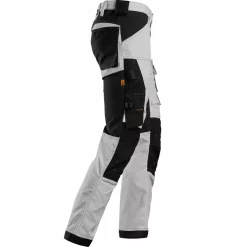 Snickers Workwear Snickers AllroundWork Arbeitshose, Weiß/Schwarz, Herren -Snickers Workwear Verkäufe 121646 40