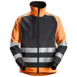 Snickers Workwear Snickers AllroundWork Jacke, Hi-Vis Orange/Schwarz, Herren
