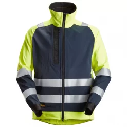 Snickers Workwear Snickers AllroundWork Jacke, Hi-Vis Gelb/Navy, Herren -Snickers Workwear Verkäufe 129411 10
