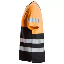 Snickers Workwear Snickers AllroundWork T-Shirt, Hi-Vis Orange/Schwarz, Herren -Snickers Workwear Verkäufe 129421 30