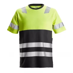 Snickers Workwear Snickers AllroundWork T-Shirt, Hi-vis Gelb/Schwarz, Herren -Snickers Workwear Verkäufe 129422 10 2