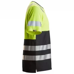 Snickers Workwear Snickers AllroundWork T-Shirt, Hi-vis Gelb/Schwarz, Herren -Snickers Workwear Verkäufe 129422 40