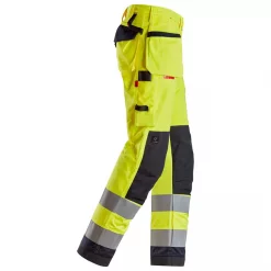 Snickers Workwear Snickers ProtecWork Handwerkerhose, Hi-Vis Gelb/Navy, Herren -Snickers Workwear Verkäufe 129567 40