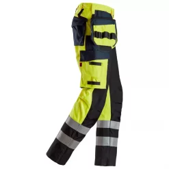 Snickers Workwear Snickers ProtecWork Handwerkerhose, Hi-Vis Gelb/Navy, Herren -Snickers Workwear Verkäufe 129574 40