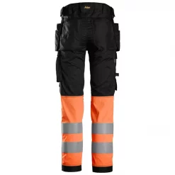 Snickers Workwear Snickers AllroundWork Handwerkerhose, Schwarz/Hi-vis Orange, Herren -Snickers Workwear Verkäufe 132306 20