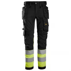 Snickers Workwear Snickers AllroundWork Handwerkerhose, Schwarz/Hi-Vis Gelb, Herren -Snickers Workwear Verkäufe 132309 10 2