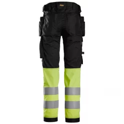 Snickers Workwear Snickers AllroundWork Handwerkerhose, Schwarz/Hi-Vis Gelb, Herren -Snickers Workwear Verkäufe 132309 20