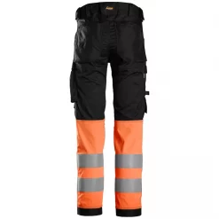 Snickers Workwear Snickers AllroundWork Arbeitshose, Schwarz/Hi-vis Orange, Herren -Snickers Workwear Verkäufe 132310 20