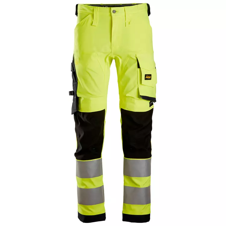 Snickers Workwear Snickers AllroundWork Arbeitshose, Hi-vis Gelb/Schwarz, Herren 12 Snickers Workwear Snickers AllroundWork Arbeitshose, Hi-vis Gelb/Schwarz, Herren – Bild 10