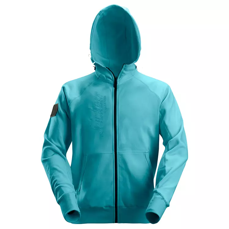 Snickers Workwear Snickers Logo-Kapuzenpullover Mit Reißverschluss, Hellgrau Meliert, Herren 15 Snickers Workwear Snickers Logo-Kapuzenpullover Mit Reißverschluss, Hellgrau Meliert, Herren – Bild 13