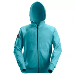 Snickers Workwear Snickers Logo-Kapuzenpullover Mit Reißverschluss, Aquablau, Herren -Snickers Workwear Verkäufe 134329 10 3