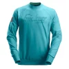 Snickers Workwear Snickers Sweatshirt Mit Logo, Aquablau, Herren 1 Snickers Workwear Snickers Sweatshirt Mit Logo, Aquablau, Herren -Snickers Workwear Verkäufe 134332 10 1