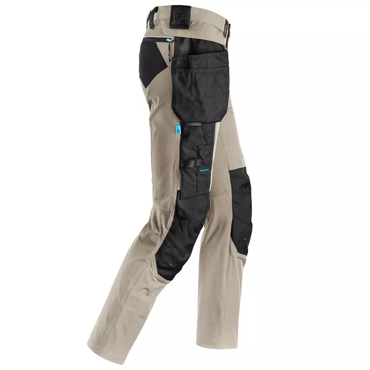Snickers Workwear Snickers LiteWork Handwerkerhose Full Stretch, Khaki/Schwarz, Herren 7 Snickers Workwear Snickers LiteWork Handwerkerhose Full Stretch, Khaki/Schwarz, Herren – Bild 5