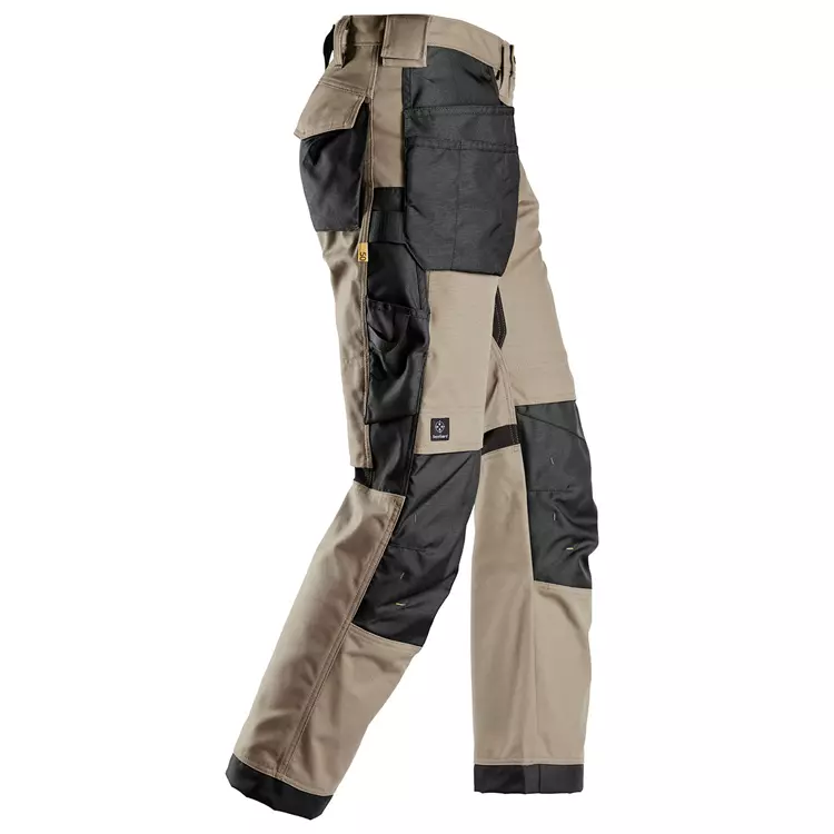 Snickers Workwear Snickers AllroundWork Canvas+ Handwerkerhose, Khaki/Schwarz, Herren 7 Snickers Workwear Snickers AllroundWork Canvas+ Handwerkerhose, Khaki/Schwarz, Herren – Bild 5
