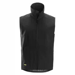 Snickers Workwear Snickers AllroundWork Softshellweste, Schwarz, Herren