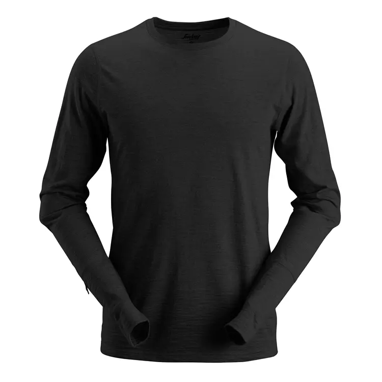 Snickers Workwear Snickers AllroundWork Langärmliges T-Shirt Merinowolle, Dunkel Blaumeliert, Herren 11 Snickers Workwear Snickers AllroundWork Langärmliges T-Shirt Merinowolle, Dunkel Blaumeliert, Herren – Bild 9