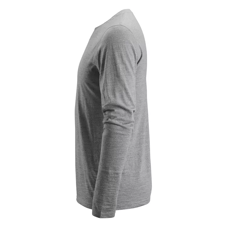 Snickers Workwear Snickers AllroundWork Langärmliges T-Shirt Merinowolle, Grau Meliert, Herren 9 Snickers Workwear Snickers AllroundWork Langärmliges T-Shirt Merinowolle, Grau Meliert, Herren – Bild 7