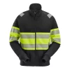 Snickers Workwear Snickers Sweatjacke, Schwarz/Hi-Vis Gelb, Herren -Snickers Workwear Verkäufe 135722 10