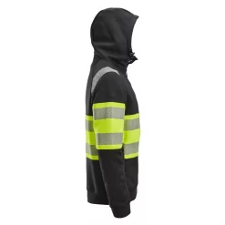Snickers Workwear Snickers Hoodie, Schwarz/Hi-Vis Gelb, Herren -Snickers Workwear Verkäufe 135726 30