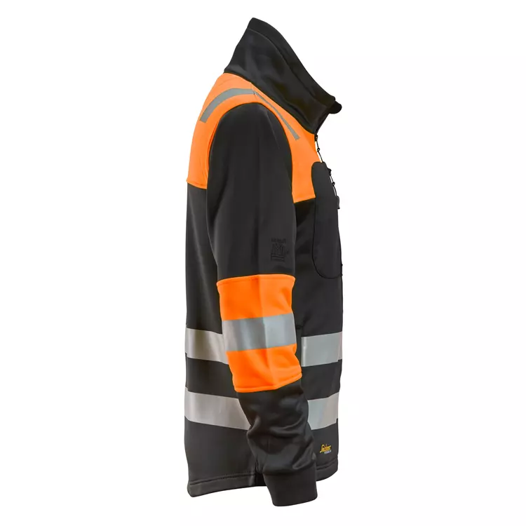 Snickers Workwear Snickers Sweatjacke, Schwarz/Hi-vis Orange, Herren 7 Snickers Workwear Snickers Sweatjacke, Schwarz/Hi-vis Orange, Herren – Bild 5
