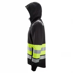 Snickers Workwear Snickers Hoodie, Schwarz/Hi-Vis Gelb, Herren -Snickers Workwear Verkäufe 135739 40