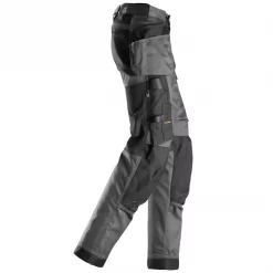 Snickers Workwear Snickers AllroundWork Damen Handwerkerhose, Stahlgrau/Schwarz -Snickers Workwear Verkäufe 136120 30
