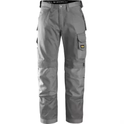 Snickers Workwear Snickers Arbeitshose DuraTwill, Grau Melange/Schwarz, Herren -Snickers Workwear Verkäufe 4637 10