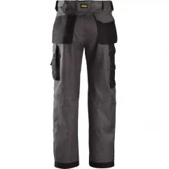 Snickers Workwear Snickers Arbeitshose DuraTwill, Grau Melange/Schwarz, Herren -Snickers Workwear Verkäufe 4644 20