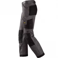 Snickers Workwear Snickers Arbeitshose DuraTwill, Grau Melange/Schwarz, Herren -Snickers Workwear Verkäufe 4644 30