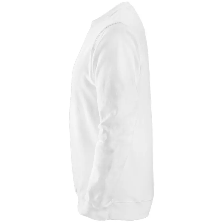 Snickers Workwear Snickers Sweatshirt, Weiß, Herren, Rot 5 Snickers Workwear Snickers Sweatshirt, Weiß, Herren, Rot – Bild 3