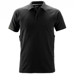 Snickers Workwear Snickers Poloshirt Mit MultiPockets™, Schwarz, Herren