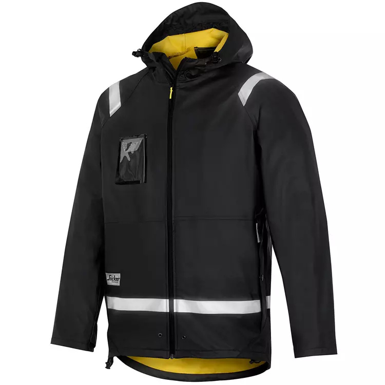 Snickers Workwear Snickers PU Regenjacke, Marine, Herren 8 Snickers Workwear Snickers PU Regenjacke, Marine, Herren – Bild 6